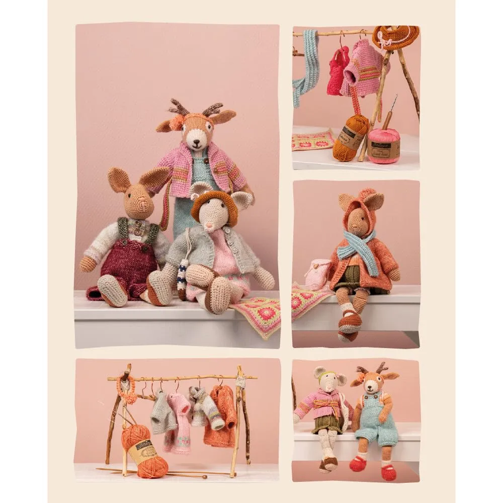 Scheepjes Rabbit Deer Mouse Strickbuch Tiere