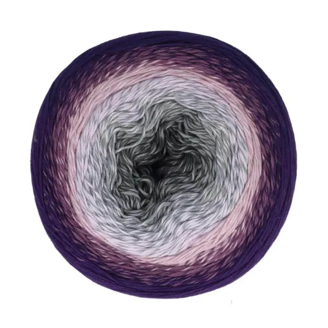 Scheepjes Cotton Whirl 701 Bobbel Traubenmarmelade 226g Bio-Baumwolle