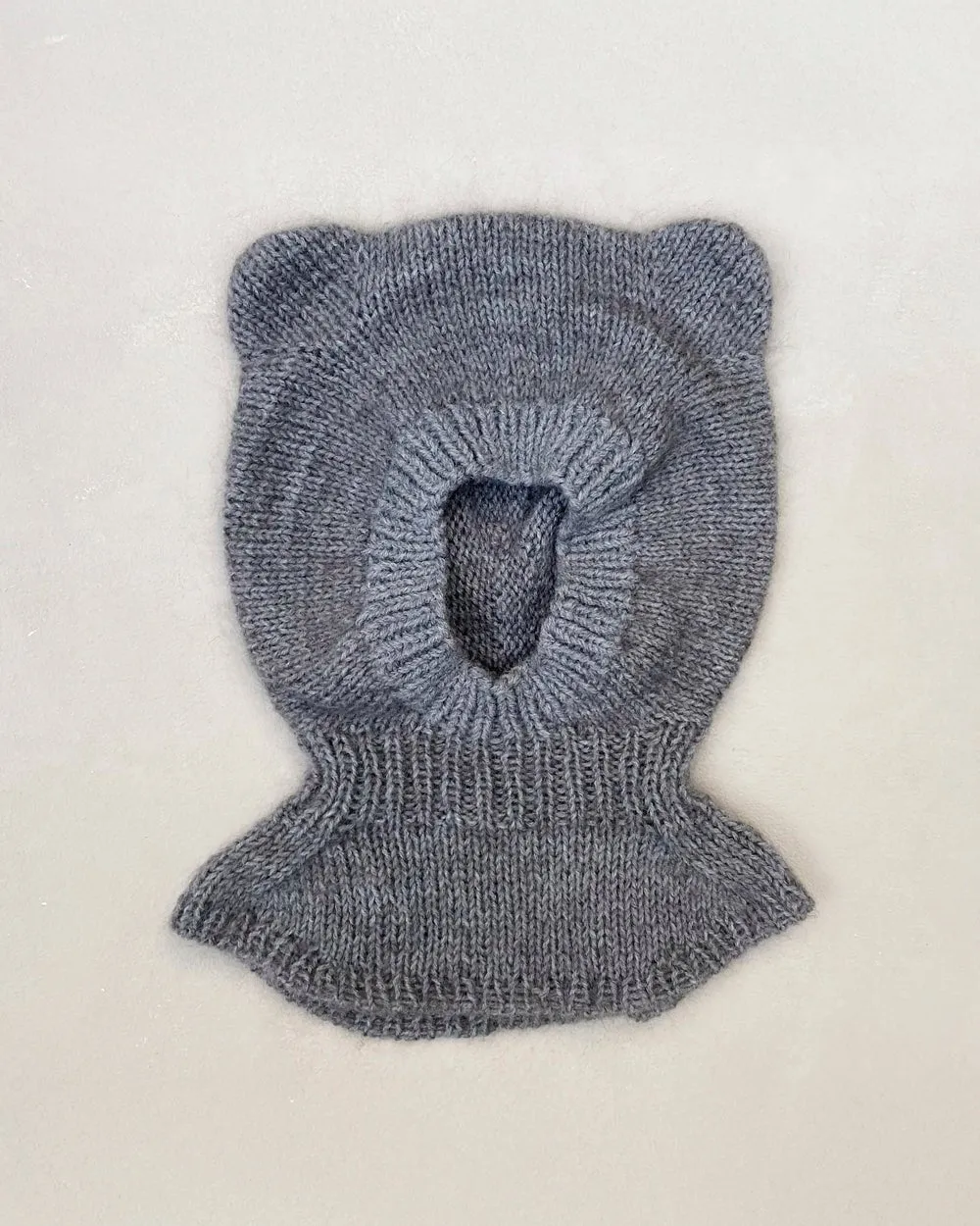 Knitting for Olive Baby Bear Balaclava Anleitung 6 Mon-8 J