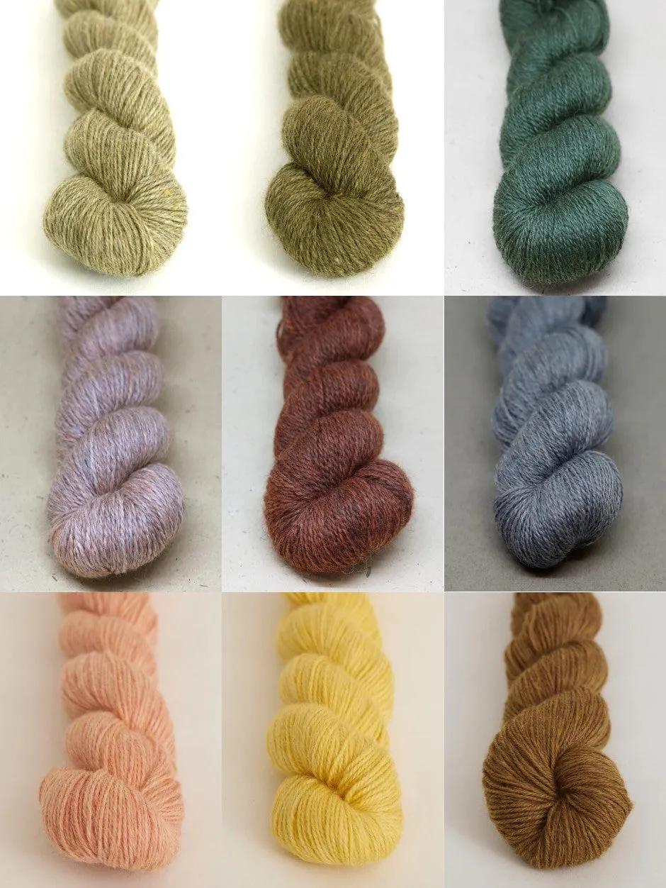 John Arbon Kemmick Tuch Strickkit Knit by Numbers DK