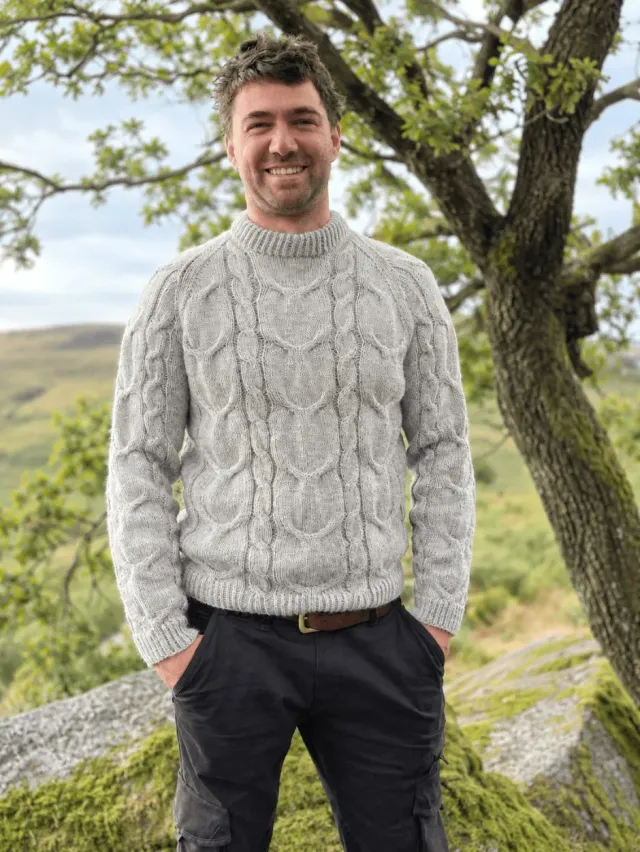 John Arbon St Andrews Strickset Ethel Gr 2-3 Aran robust