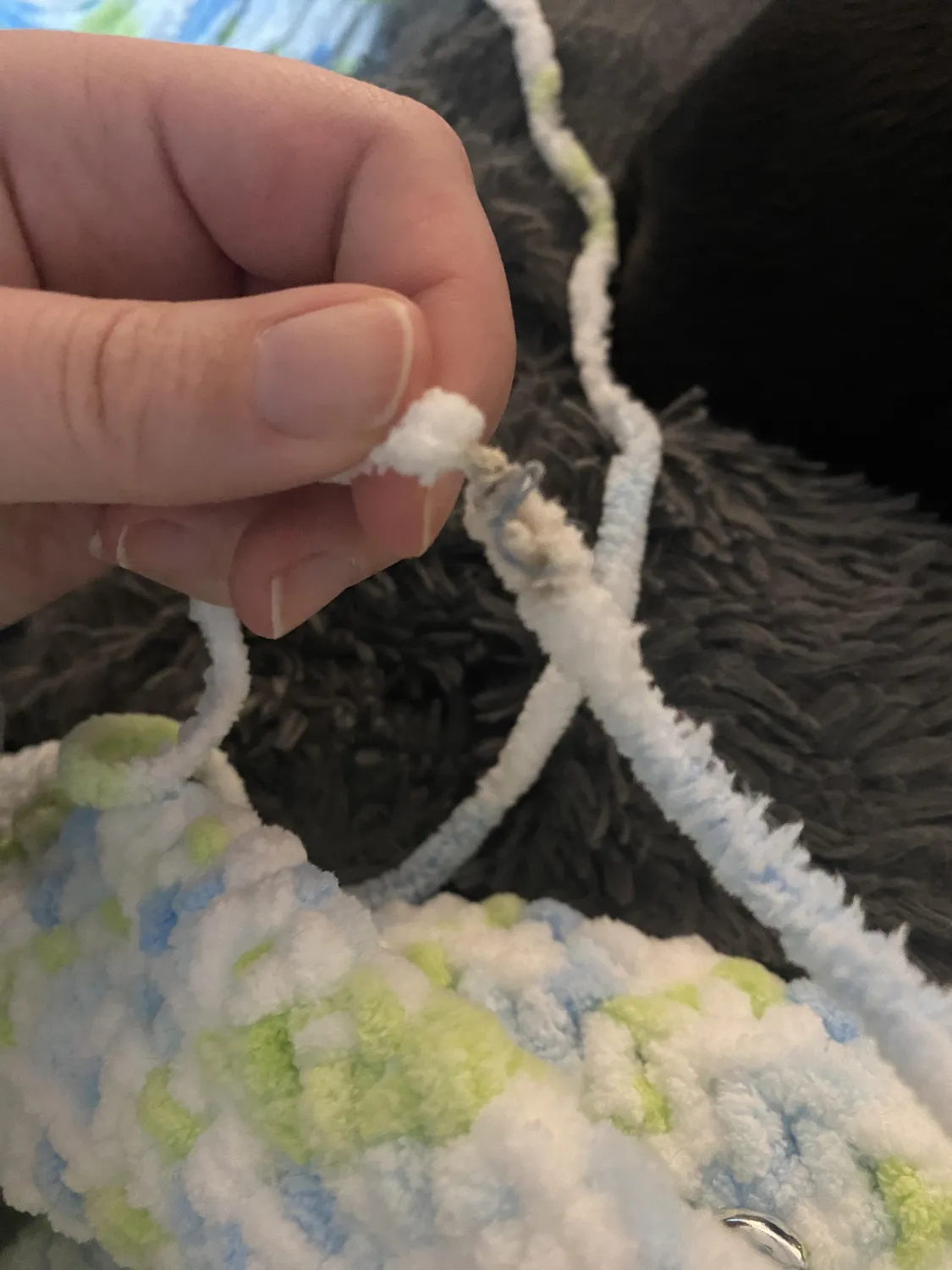 Bernat Baby Blanket Chenillegarn 300g für Babydecken