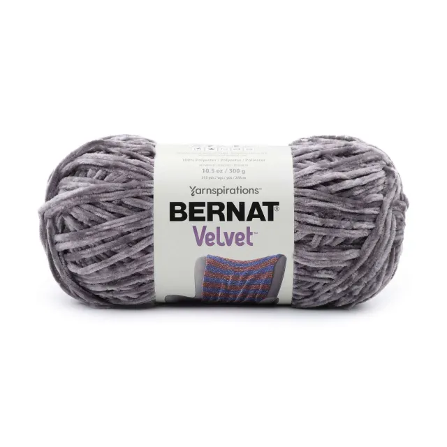 Bernat Velvet Samtgarn Weiß Chenille weich