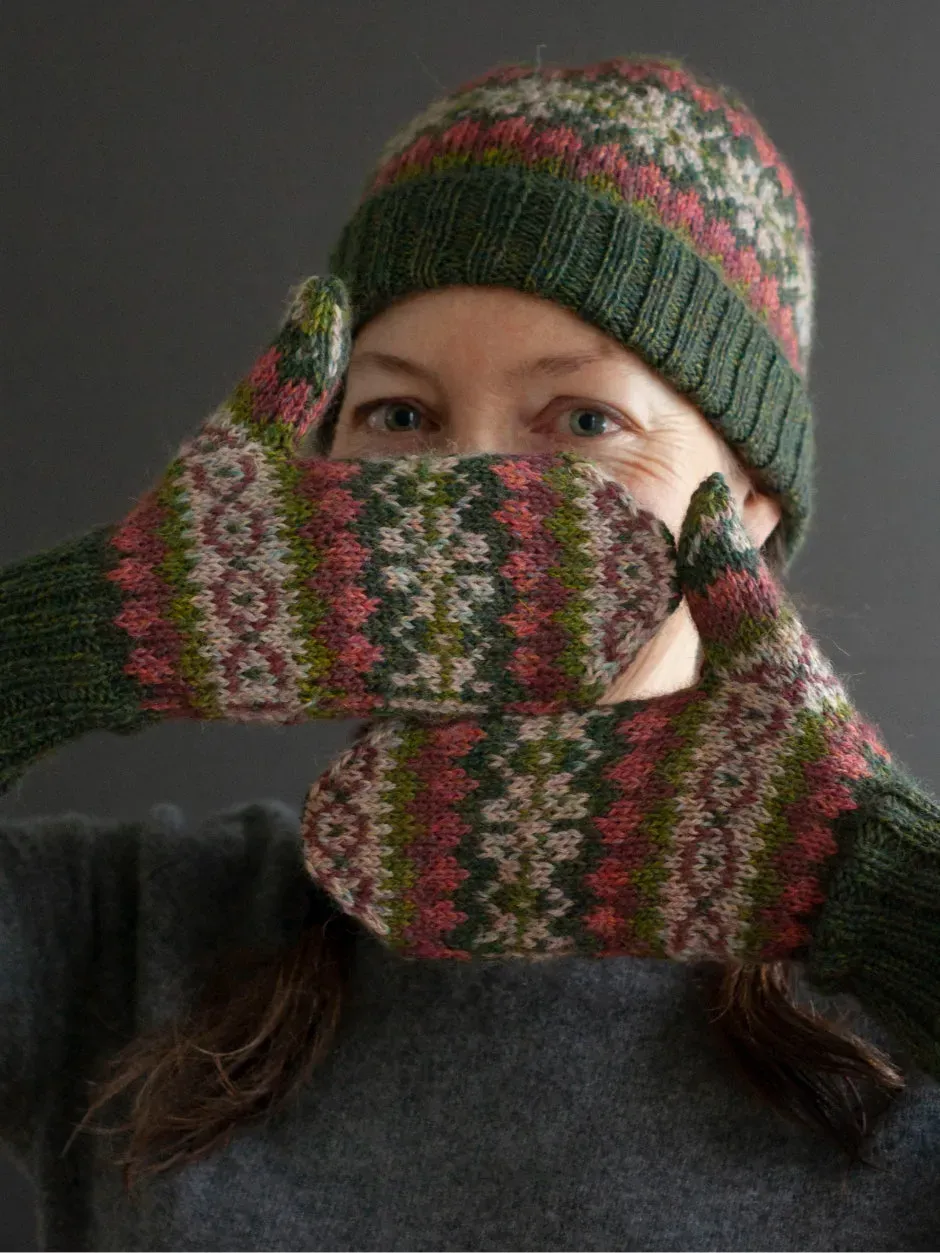John Arbon Scumble Mütze Handschuhe Strickset DK