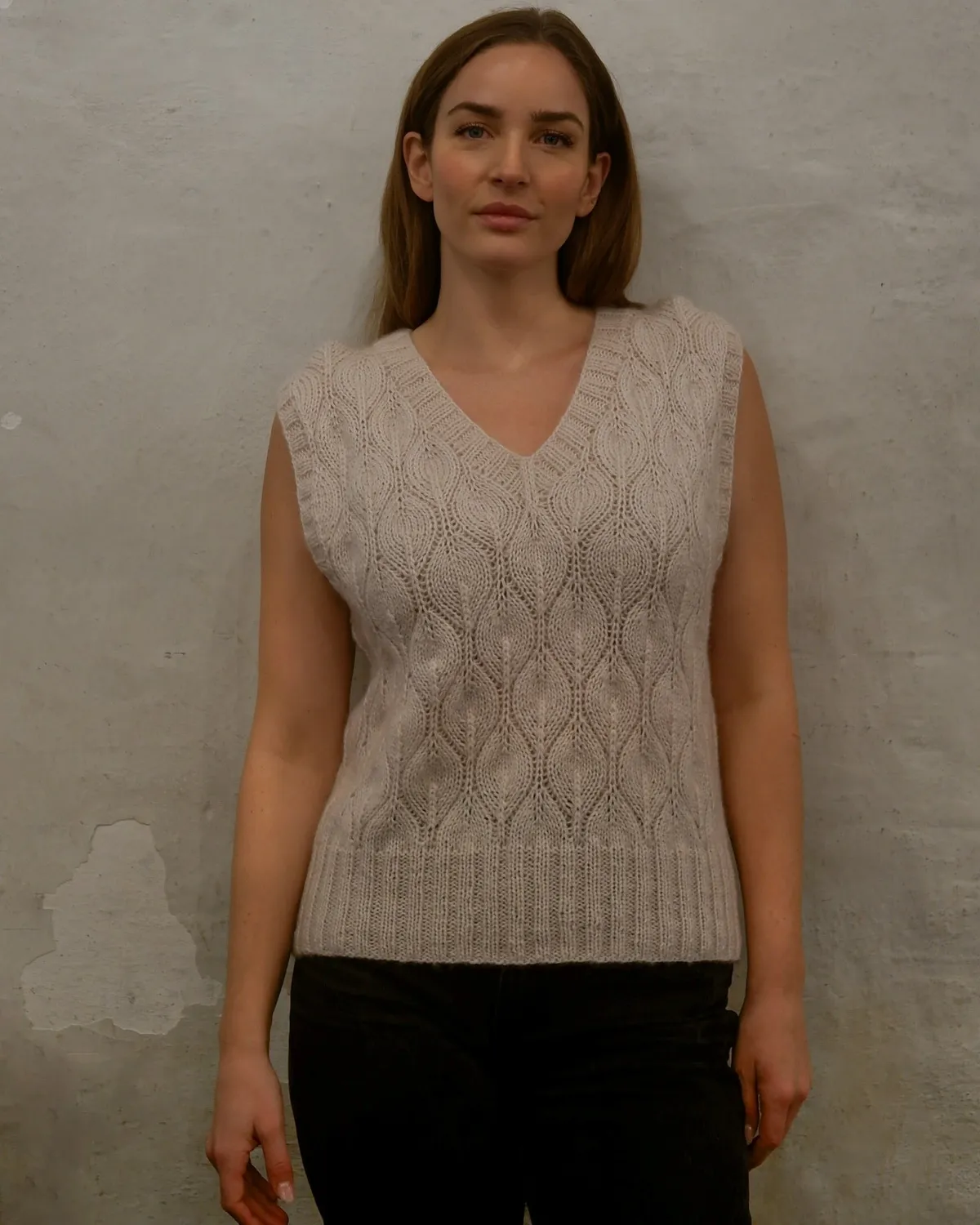 Knitting for Olive Olive Slipover Strickanleitung deutsch Lace