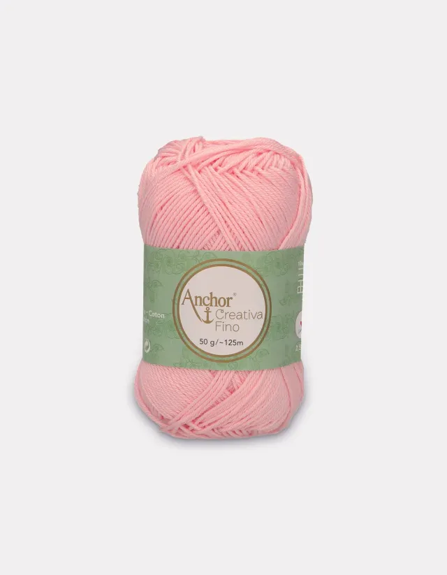 Anchor Creativa Fino Häkelgarn 50g 125m Baumwolle mercerisiert