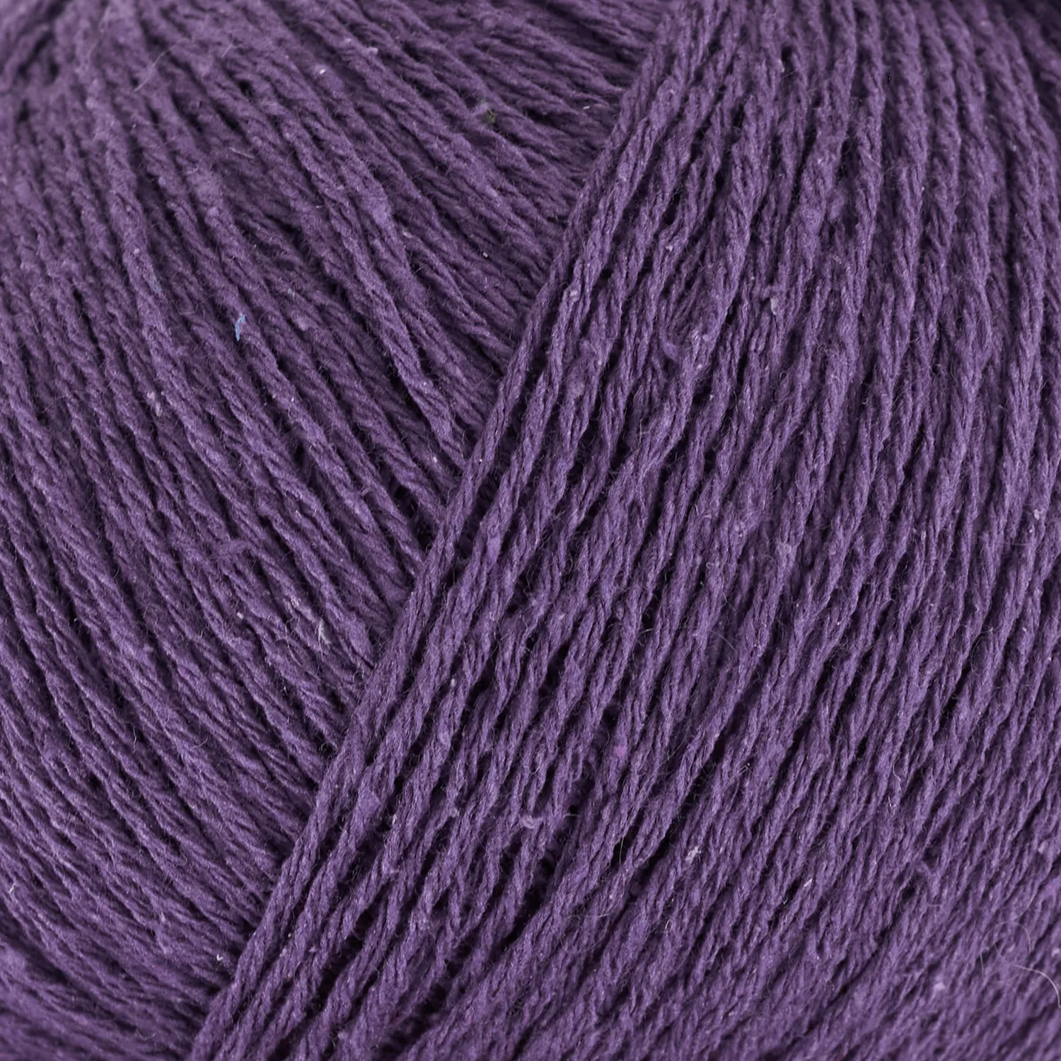 Knitting for Olive Pure Silk Garn Plum 50g aubergine