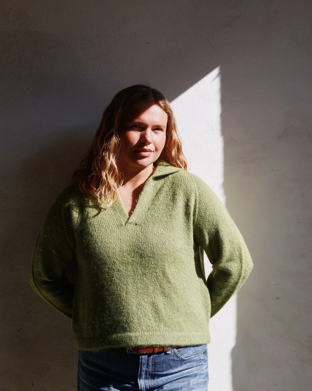 Knitting for Olive Wilson Sweater Anleitung Polokragen XS-5XL