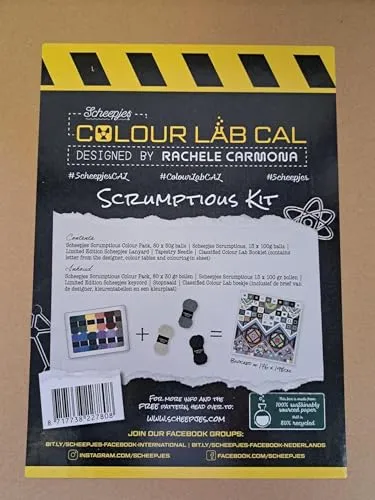 Scheepjes Color Lab Scrumptious Häkelset 13tlg bunt