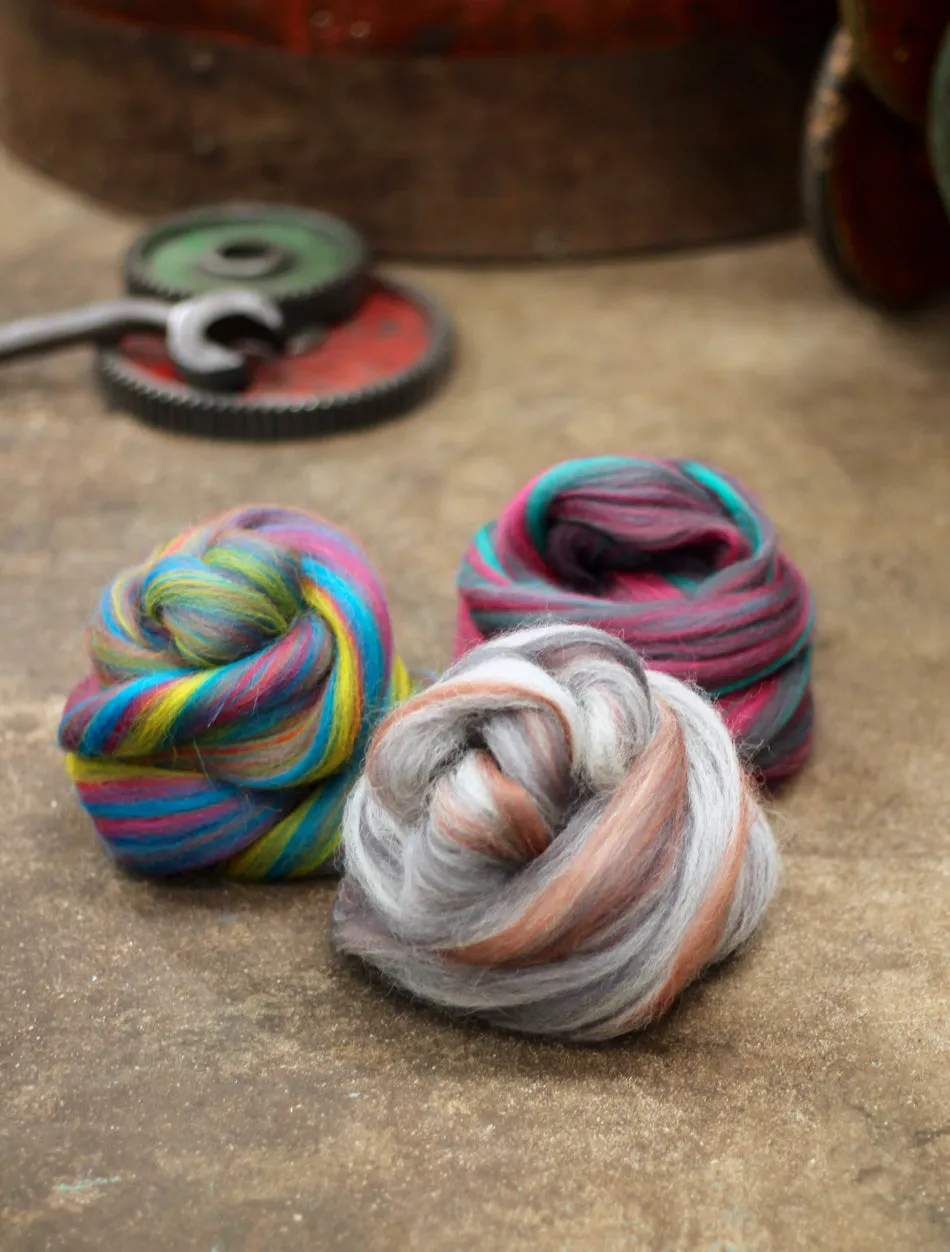 John Arbon Appledore Kammzug Fair Maid Spinnen 100g
