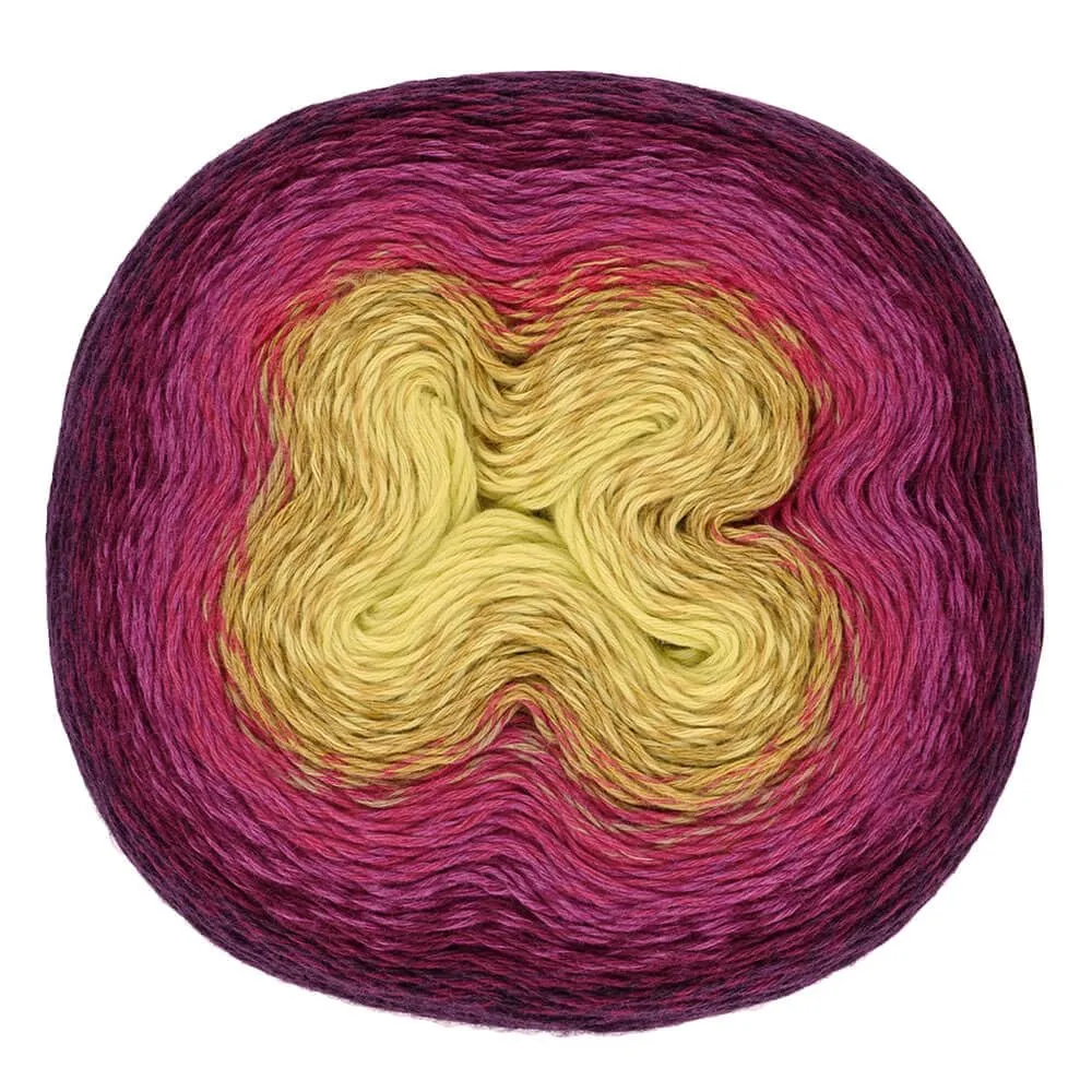 Scheepjes Woolly Whirl 477 Bubble Gum Garn 1000m Wolle