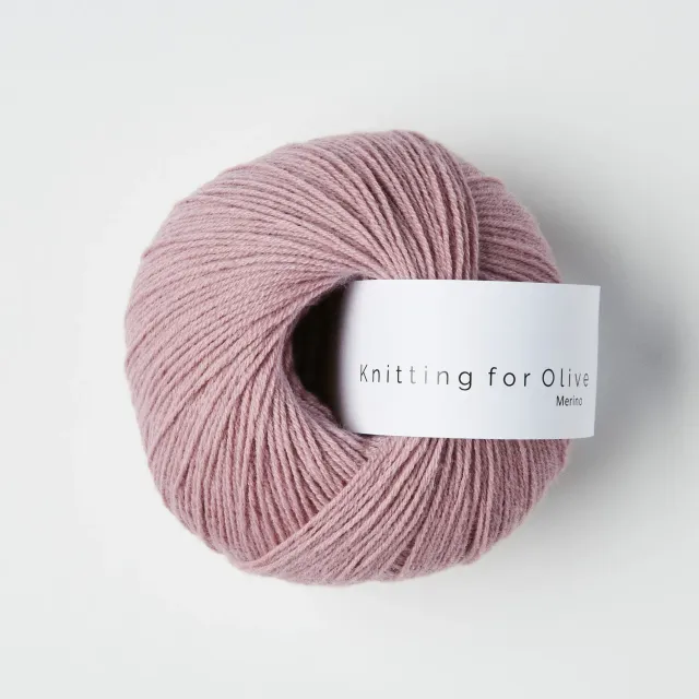 Knitting for Olive Merino Dusty Rose Merinowolle 50g