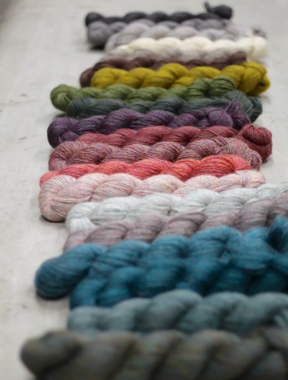 John Arbon Appledore DK Wolle 100g Tweed rustikal