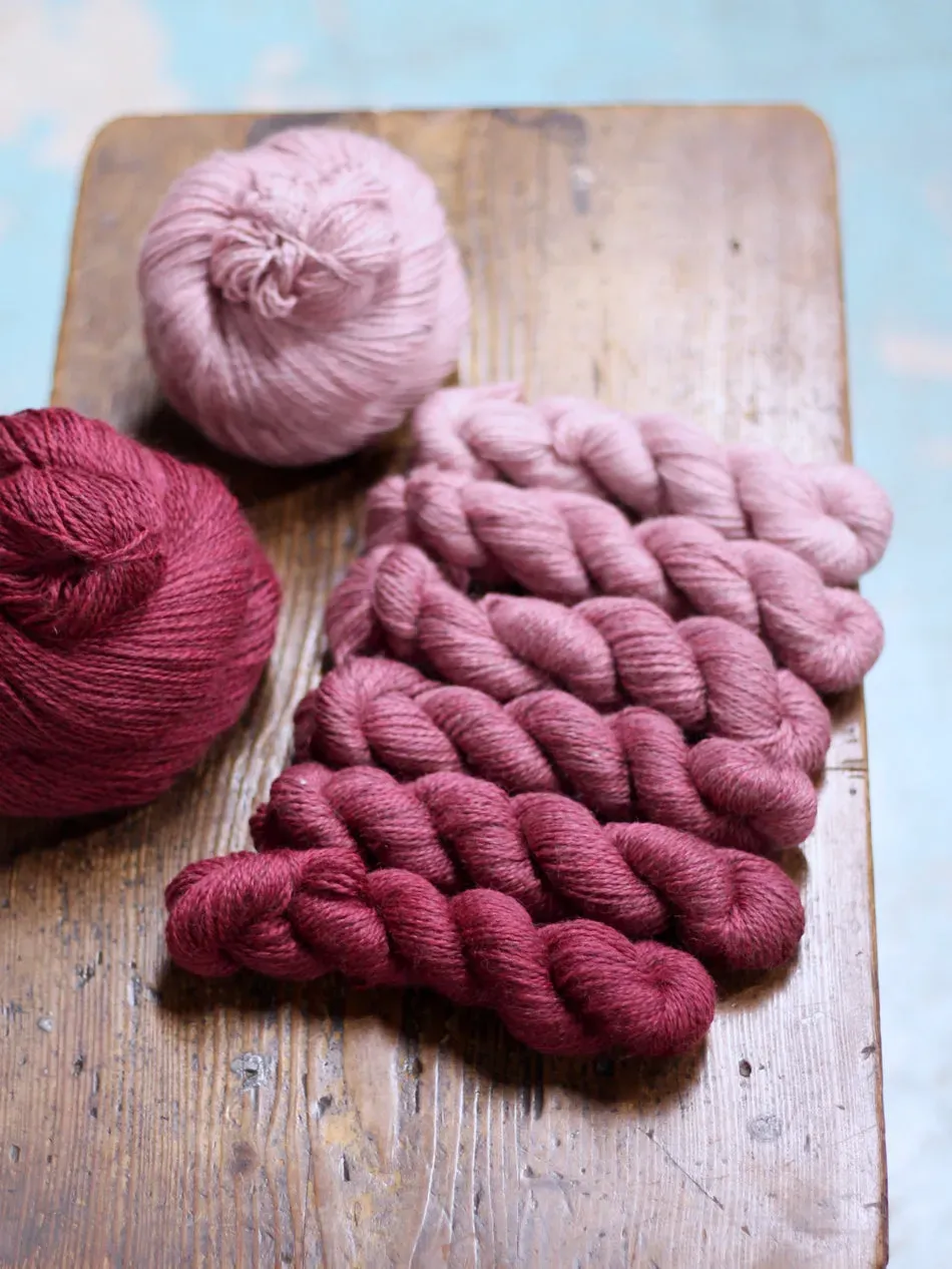 John Arbon Knit by Numbers Gradient Set 150g Mini Gelb 4ply