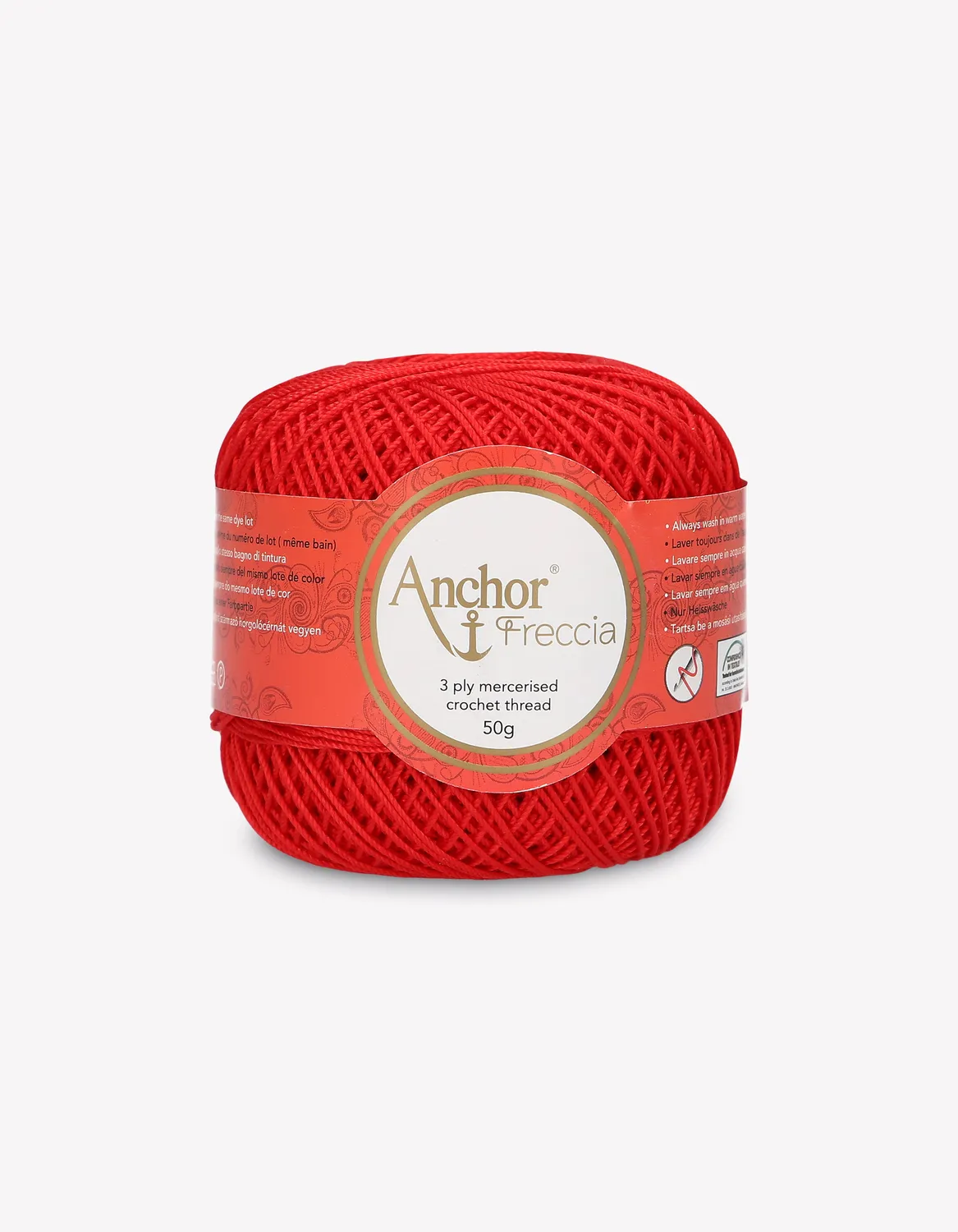 Anchor Freccia 6 Häkelgarn 50g Baumwolle mittelfein